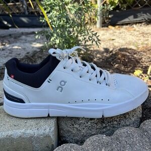 On Cloud OC The Roger Sneaker White Blue Midnight Men's Size 11.5 M Shoes